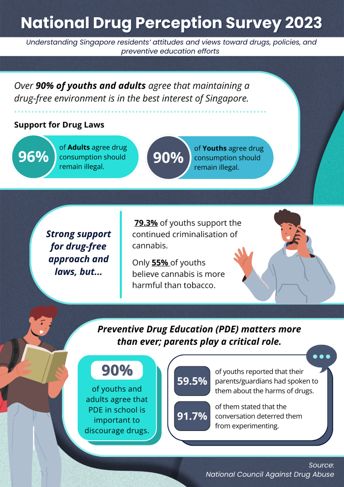 Key Findings from National Drug Perception Survey 2023