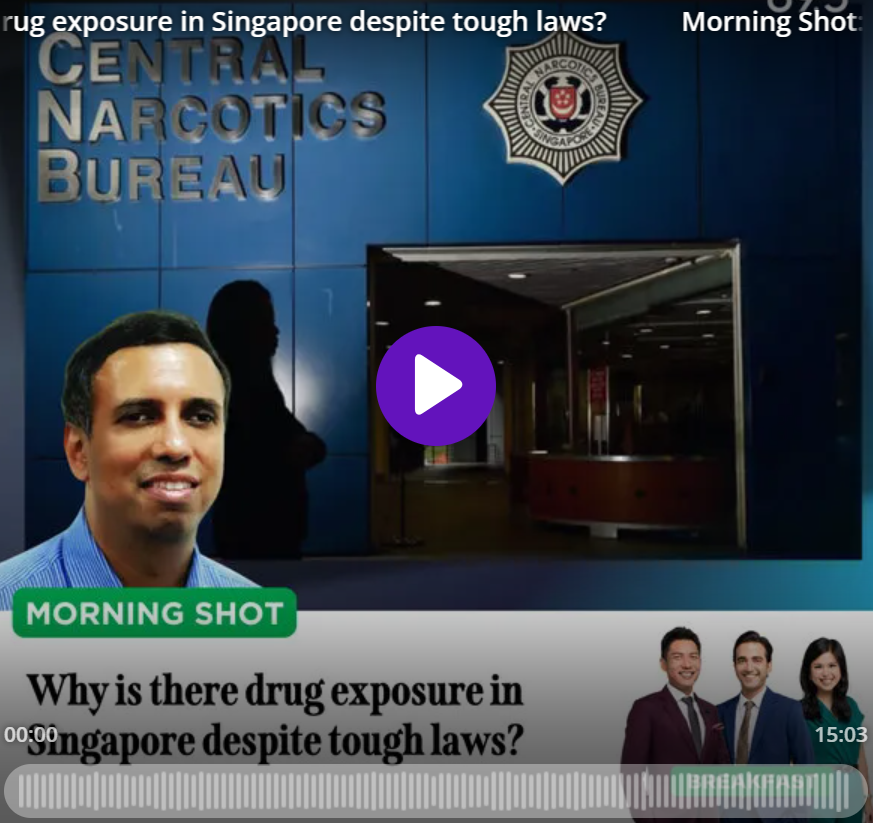 Why is there drug exposure in Singapore despite tough laws?